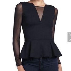 Amanda Uprichard peplum top
